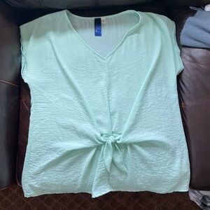 Mint colored shirt